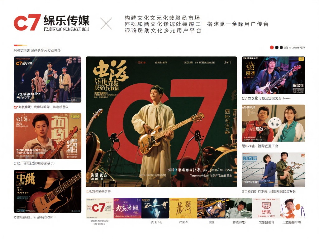 作为一个以文化为核心的娱乐企业，c7娱乐传媒的目标