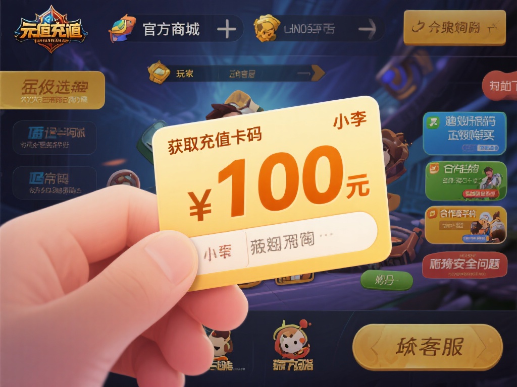 获取充值卡密的方式多种多样。玩家可以通过官方商城购